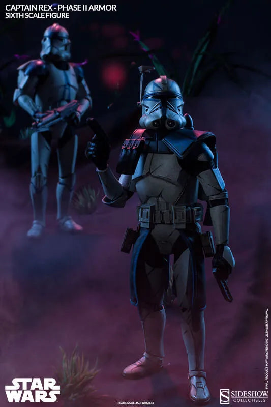 Militaries Of Star Wars - Captain Rex (Phase II Armor Version)ㅤ – Sideshow Collectibles – ActionFigureBrasil
