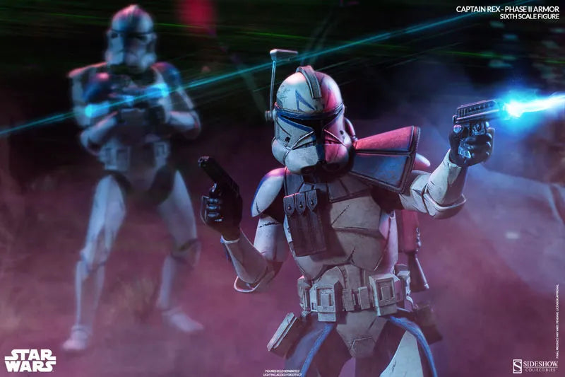 Militaries Of Star Wars - Captain Rex (Phase II Armor Version)ㅤ – Sideshow Collectibles – ActionFigureBrasil