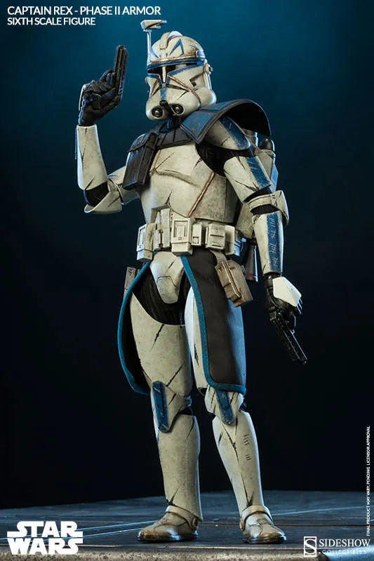 Militaries Of Star Wars - Captain Rex (Phase II Armor Version)ㅤ – Sideshow Collectibles – ActionFigureBrasil