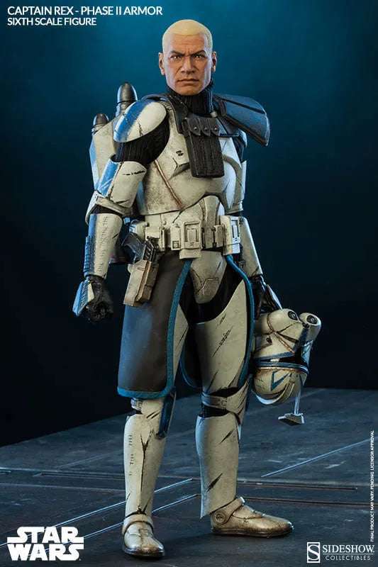 Militaries Of Star Wars - Captain Rex (Phase II Armor Version)ㅤ – Sideshow Collectibles – ActionFigureBrasil