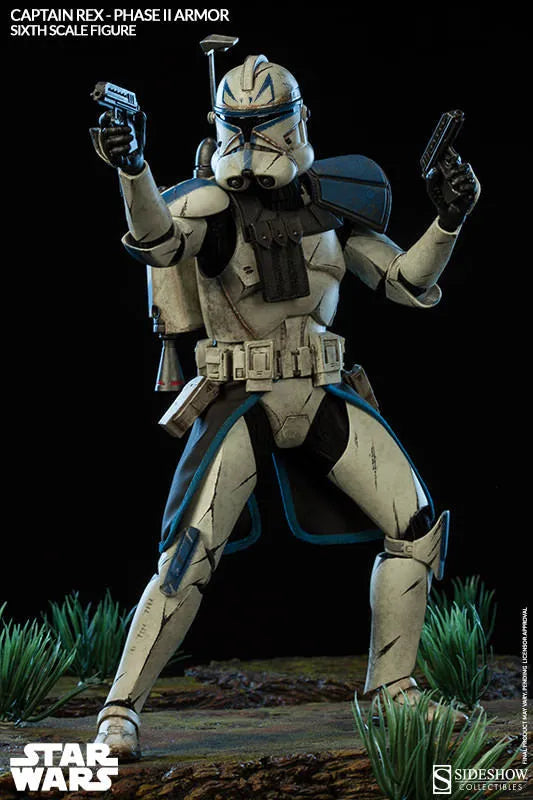 Militaries Of Star Wars - Captain Rex (Phase II Armor Version)ㅤ – Sideshow Collectibles – ActionFigureBrasil