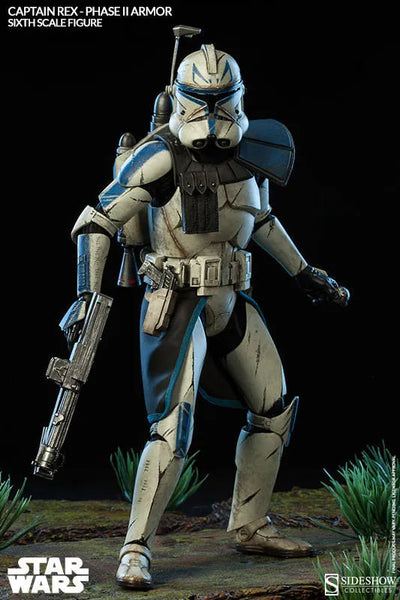 Militaries Of Star Wars - Captain Rex (Phase II Armor Version)ㅤ – Sideshow Collectibles – ActionFigureBrasil — close