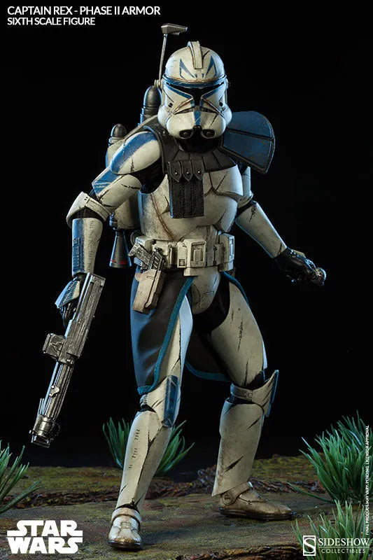 Militaries Of Star Wars - Captain Rex (Phase II Armor Version)ㅤ – Sideshow Collectibles – ActionFigureBrasil