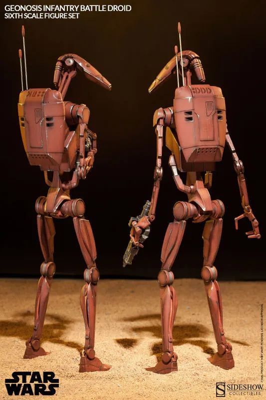 Militaries Of Star Wars - Geonosis Infantry Battle Droid (Set Of 2)ㅤ – Sideshow Collectibles – ActionFigureBrasil