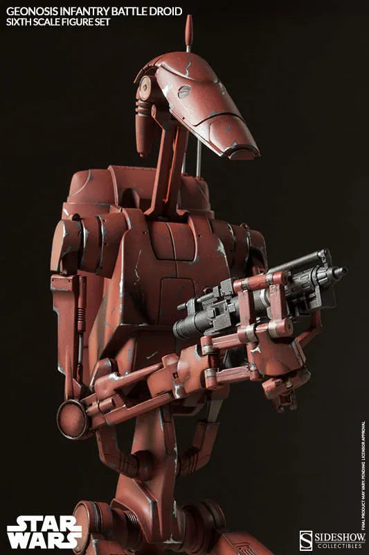 Militaries Of Star Wars - Geonosis Infantry Battle Droid (Set Of 2)ㅤ – Sideshow Collectibles – ActionFigureBrasil