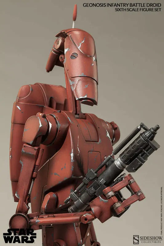 Militaries Of Star Wars - Geonosis Infantry Battle Droid (Set Of 2)ㅤ – Sideshow Collectibles – ActionFigureBrasil
