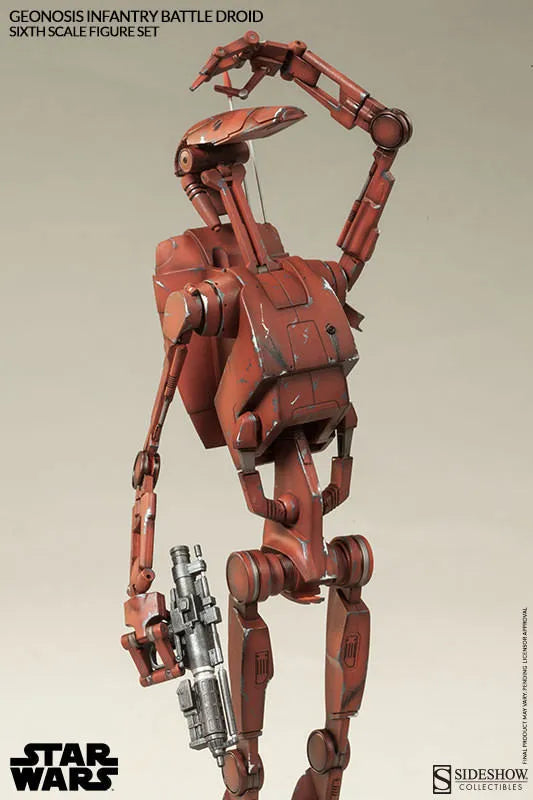 Militaries Of Star Wars - Geonosis Infantry Battle Droid (Set Of 2)ㅤ – Sideshow Collectibles – ActionFigureBrasil