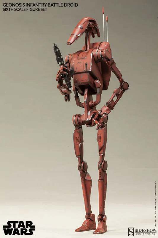 Militaries Of Star Wars - Geonosis Infantry Battle Droid (Set Of 2)ㅤ – Sideshow Collectibles – ActionFigureBrasil