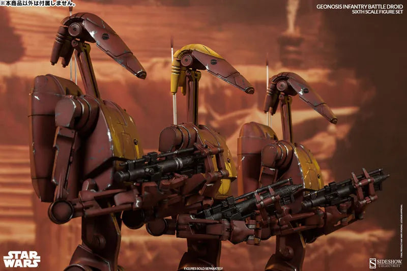 Militaries Of Star Wars - Geonosis Infantry Battle Droid (Set Of 2)ㅤ – Sideshow Collectibles – ActionFigureBrasil