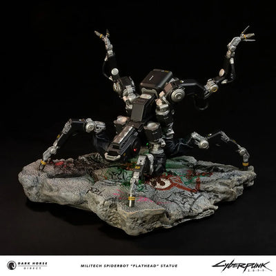 Militech Spiderbot "Flathead" - LIMITED EDITION: 1000 – Dark Horse Comics – ActionFigure Brasil — ângulo diferente