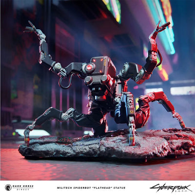 Militech Spiderbot "Flathead" - LIMITED EDITION: 1000 – Dark Horse Comics – ActionFigure Brasil — close