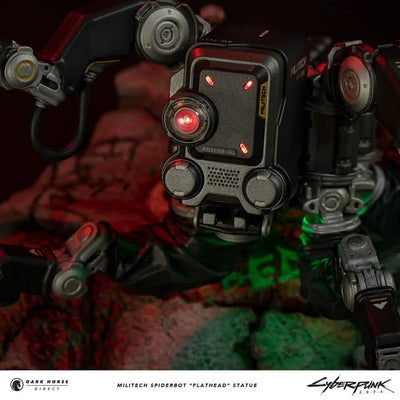 Militech Spiderbot "Flathead" - LIMITED EDITION: 1000 – Dark Horse Comics – ActionFigure Brasil — ambientada