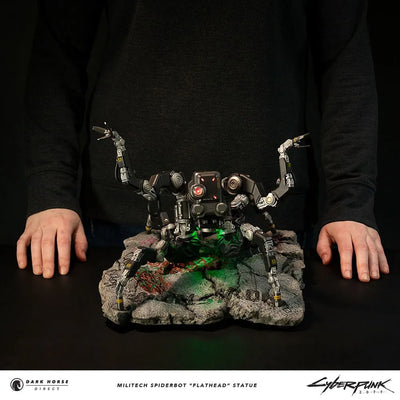 Militech Spiderbot "Flathead" - LIMITED EDITION: 1000 – Dark Horse Comics – ActionFigure Brasil — close