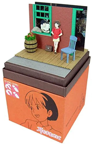Mimi o Sumaseba - Amasawa Seiji - Tsukishima Shizuku - Miniatuart Kit Studio Ghibli Mini MP07-55 (Sankei)ㅤ – Sankei – ActionFigureBrasil — ângulo diferente