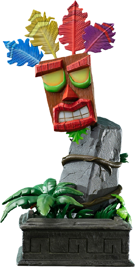 Mini Aku Aku Mask – First 4 Figures – ActionFigure Brasil