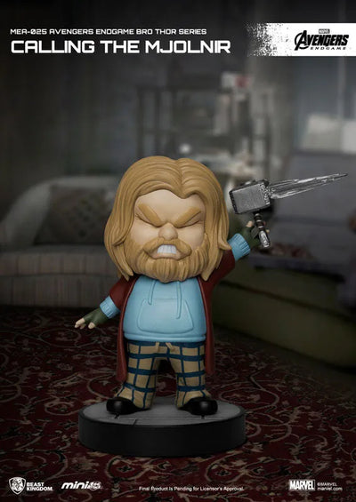 Mini Egg Attack Avengers: Endgame "Casual Thor" Series 1 Calling Mjolnirㅤ – Beast Kingdom – ActionFigureBrasil