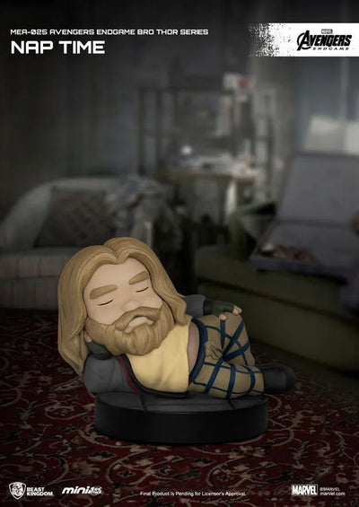 Mini Egg Attack "Avengers: Endgame" "Casual Thor" Series 1 Nap Timeㅤ – Beast Kingdom – ActionFigureBrasil