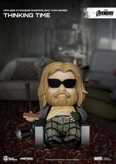Mini Egg Attack "Avengers: Endgame" "Casual Thor" Series 1 Thinking Timeㅤ – Beast Kingdom – ActionFigureBrasil