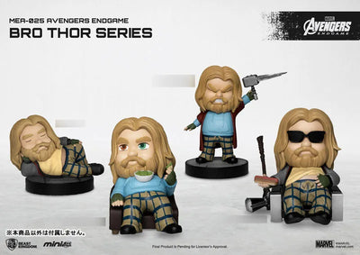 Mini Egg Attack "Avengers: Endgame" "Casual Thor" Series 1 Thinking Timeㅤ – Beast Kingdom – ActionFigureBrasil — close