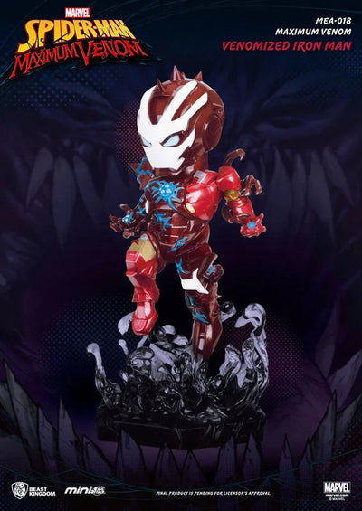 Mini Egg Attack "Marvel Comics" "Venom" Series 1 Iron Manㅤ – Beast Kingdom – ActionFigureBrasil — close