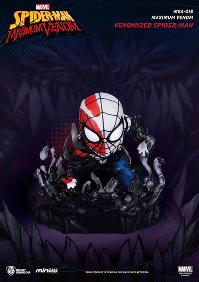 Mini Egg Attack "Marvel Comics" "Venom" Series 1 Spider-Manㅤ – Beast Kingdom – ActionFigureBrasil