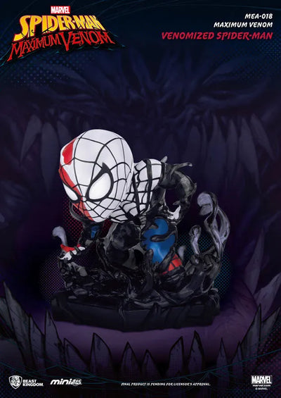 Mini Egg Attack "Marvel Comics" "Venom" Series 1 Spider-Manㅤ – Beast Kingdom – ActionFigureBrasil — close