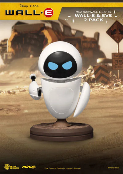 Mini Egg Attack "Wall-E" Series Wall-E & EVE (2 Pack)ㅤ – Beast Kingdom – ActionFigureBrasil — detalhe do produto