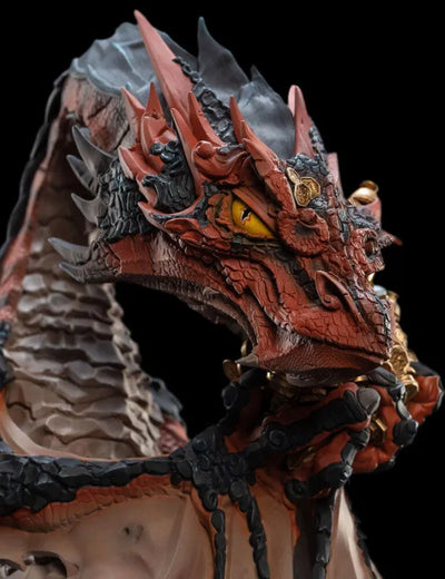 Mini Epics / The Hobbit: Smaug PVCㅤ – Weta – ActionFigureBrasil — ângulo diferente