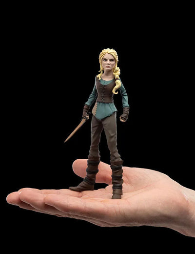 Mini Epics / The Witcher (Season 2): Ciri of Cintra PVCㅤ – Weta – ActionFigureBrasil — ângulo diferente