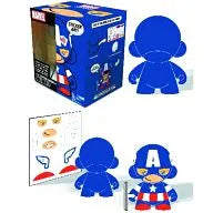 Mini Munny meets Marvel/ Captain Americaㅤ – Kidrobot – ActionFigureBrasil