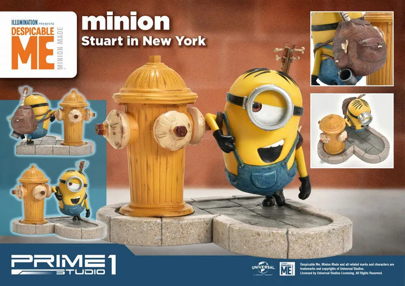 Minions - Stuart - Prime Collectible Figures PCFMINI-02 (Prime 1 Studio)ㅤ – Prime 1 Studio – ActionFigureBrasil