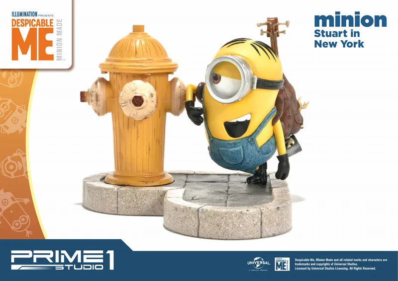 Minions - Stuart - Prime Collectible Figures PCFMINI-02 (Prime 1 Studio)ㅤ – Prime 1 Studio – ActionFigureBrasil