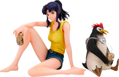 Misato Katsuragi & Pen Pen – MegaHouse – ActionFigure Brasil