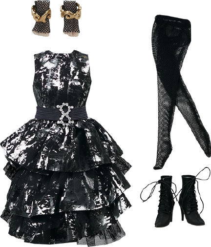 Mixed Media Fashion Doll Outfit – Sideshow Collectibles – ActionFigure Brasil