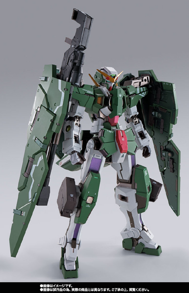 Mobile Suit Gundam 00: Revealed Chronicle - GN-002 Gundam Dynames - Gundam Devise Dynames - Metal Build (Bandai Spirits) [Shop Exclusive]ㅤ – Bandai Spirits – ActionFigureBrasil — com base expositora