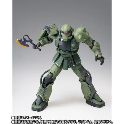 Mobile Suit Gundam: Cucuruz Doan's Island - MS-06F Doan's Zaku - Gundam Fix Figuration Metal Composite - Cucuruz Doan's Island (Bandai Spirits) [Shop Exclusive]ㅤ – Bandai Spirits – ActionFigureBrasil — ângulo diferente
