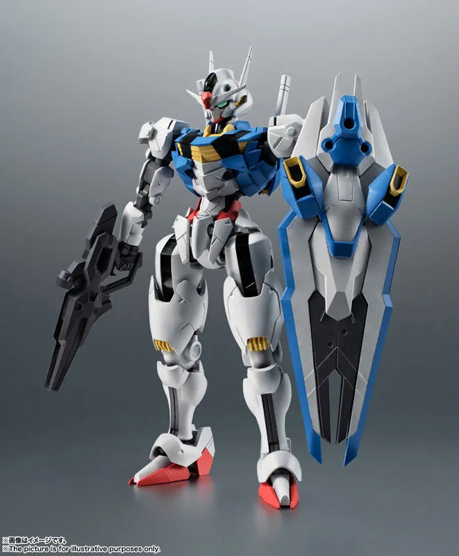 Mobile Suit Gundam: The Witch From Mercury - Gundam Aerial - Robot Damashii - Robot Damashii <Side MS> - Ver. A.N.I.M.E. (Bandai Spirits)ㅤ – Bandai Spirits – ActionFigureBrasil