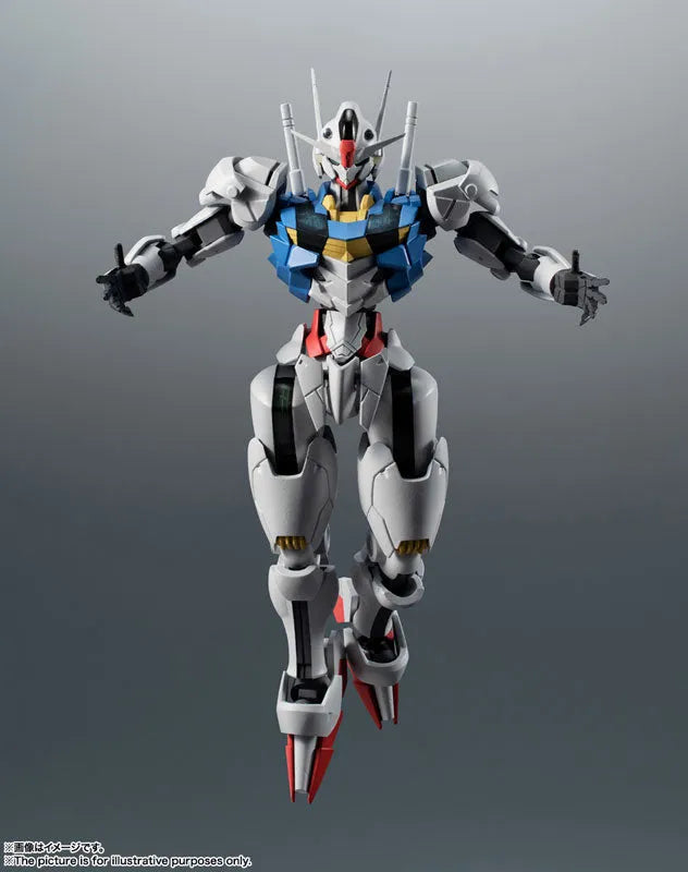 Mobile Suit Gundam: The Witch From Mercury - Gundam Aerial - Robot Damashii - Robot Damashii <Side MS> - Ver. A.N.I.M.E. (Bandai Spirits)ㅤ – Bandai Spirits – ActionFigureBrasil