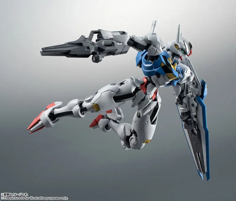 Mobile Suit Gundam: The Witch From Mercury - Gundam Aerial - Robot Damashii - Robot Damashii <Side MS> - Ver. A.N.I.M.E. (Bandai Spirits)ㅤ – Bandai Spirits – ActionFigureBrasil