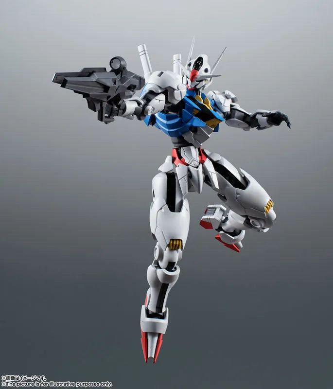 Mobile Suit Gundam: The Witch From Mercury - Gundam Aerial - Robot Damashii - Robot Damashii <Side MS> - Ver. A.N.I.M.E. (Bandai Spirits)ㅤ – Bandai Spirits – ActionFigureBrasil