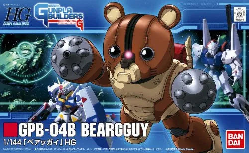 Model Suit Gunpla Senshi Gunpla Builders Beginning G - GPB-04B Beargguy - HGGB 04 - 1/144 (Bandai)ㅤ – Bandai – ActionFigureBrasil