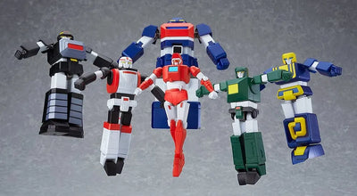 MODEROID - Rokushin Gattai Godmars - Rokujin Gattai Godmars - 2023 Re-releaser (Good Smile Company)ㅤ – Good Smile Company – ActionFigureBrasil — close
