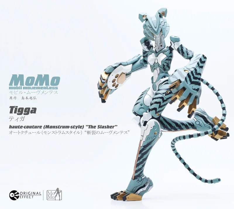 MoMo Haute-Couture Monstrum-Style - The Slasher Tigga Action Figureㅤ – Original Effect – ActionFigureBrasil