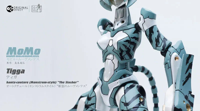 MoMo Haute-Couture Monstrum-Style - The Slasher Tigga Action Figureㅤ – Original Effect – ActionFigureBrasil