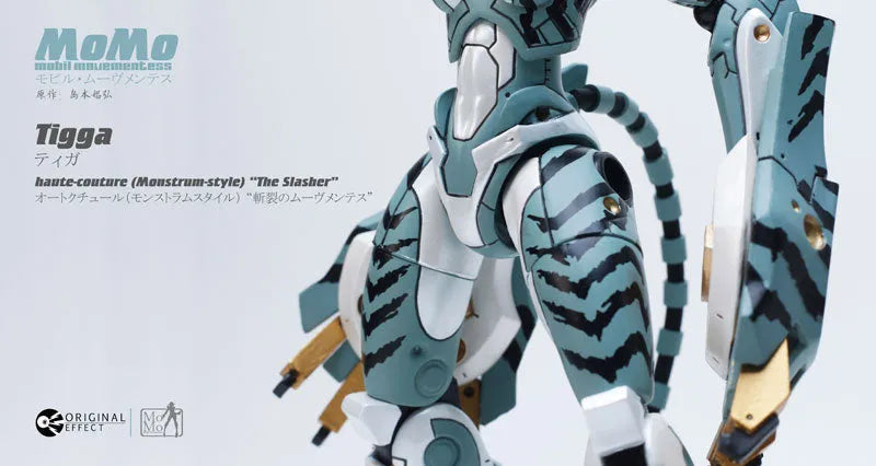 MoMo Haute-Couture Monstrum-Style - The Slasher Tigga Action Figureㅤ – Original Effect – ActionFigureBrasil