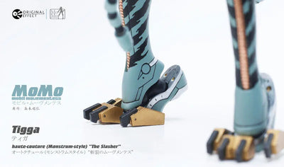 MoMo Haute-Couture Monstrum-Style - The Slasher Tigga Action Figureㅤ – Original Effect – ActionFigureBrasil — close