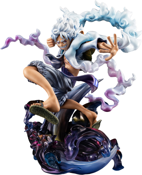 Monkey D. Luffy (Gear Five) – MegaHouse – ActionFigure Brasil