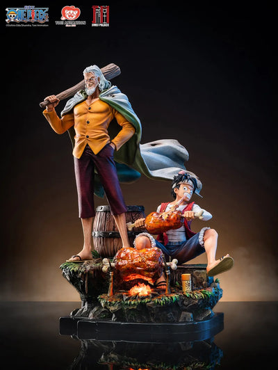 Monkey D. Luffy & Silvers Reyleigh – Jimei Palace – ActionFigure Brasil — close