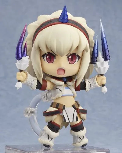 Monster Hunter 4 - Airou - Hunter - Nendoroid #377 - Kirin Armor ver., Full Action (Good Smile Company)ㅤ – Good Smile Company – ActionFigureBrasil