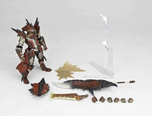 Monster Hunter - Hunter - Revoltech #123 (Kaiyodo, Union Creative International Ltd)ㅤ – Kaiyodo – ActionFigureBrasil